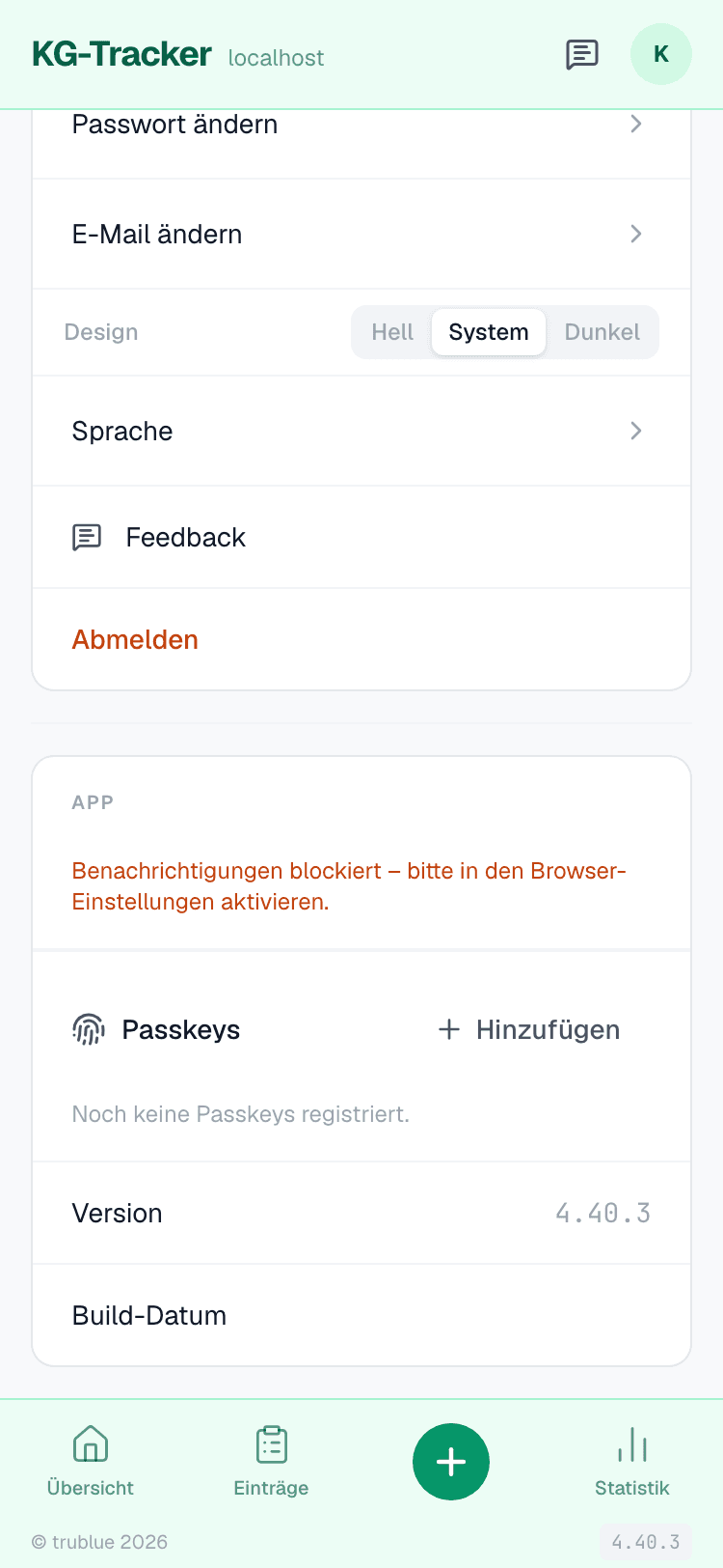 Passkey-Login