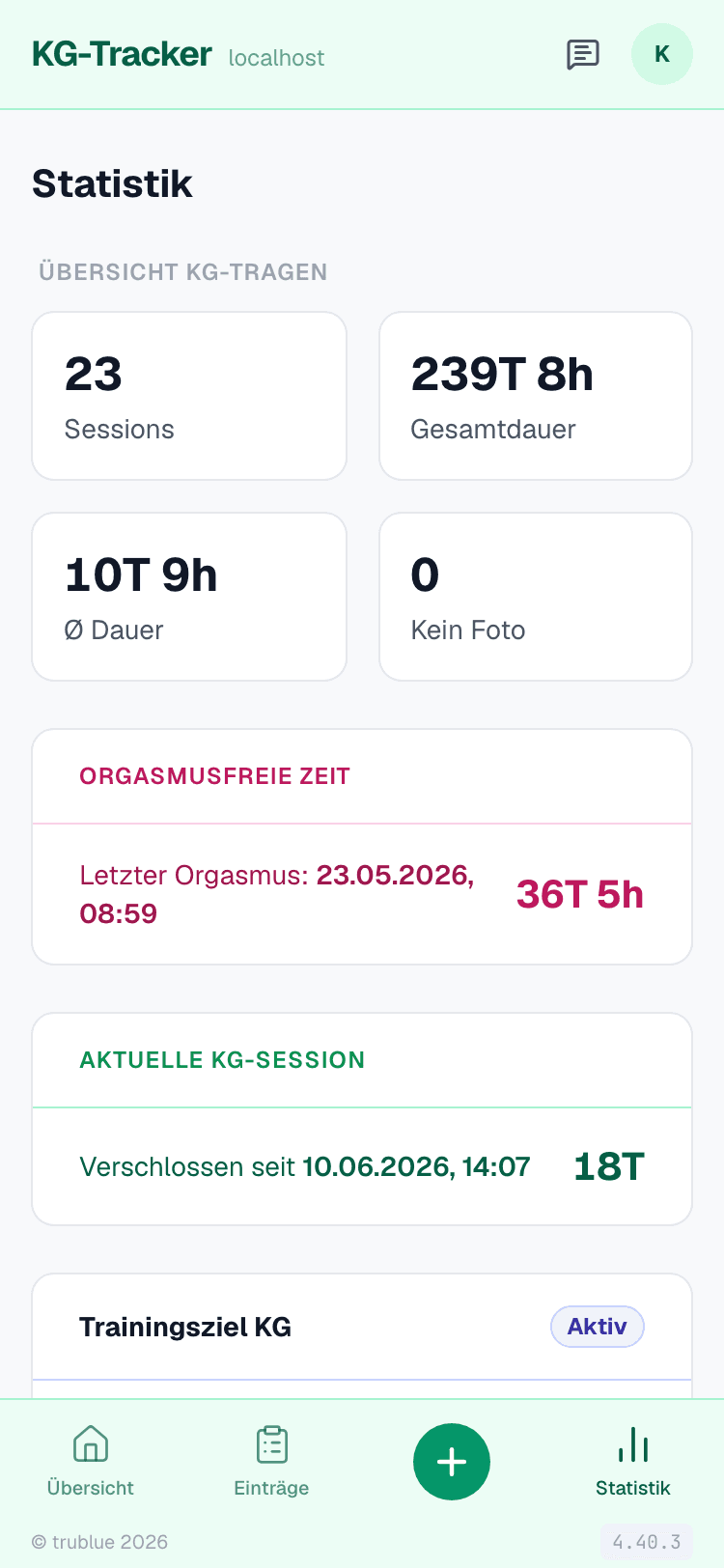 Persönliche Statistiken
